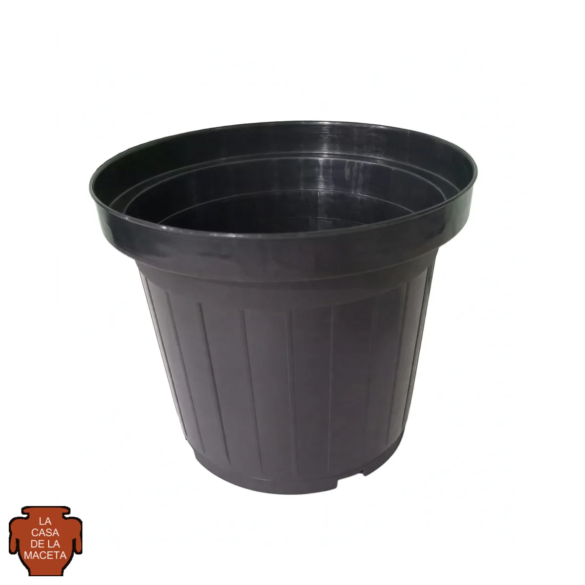 Maceta PL — Negro