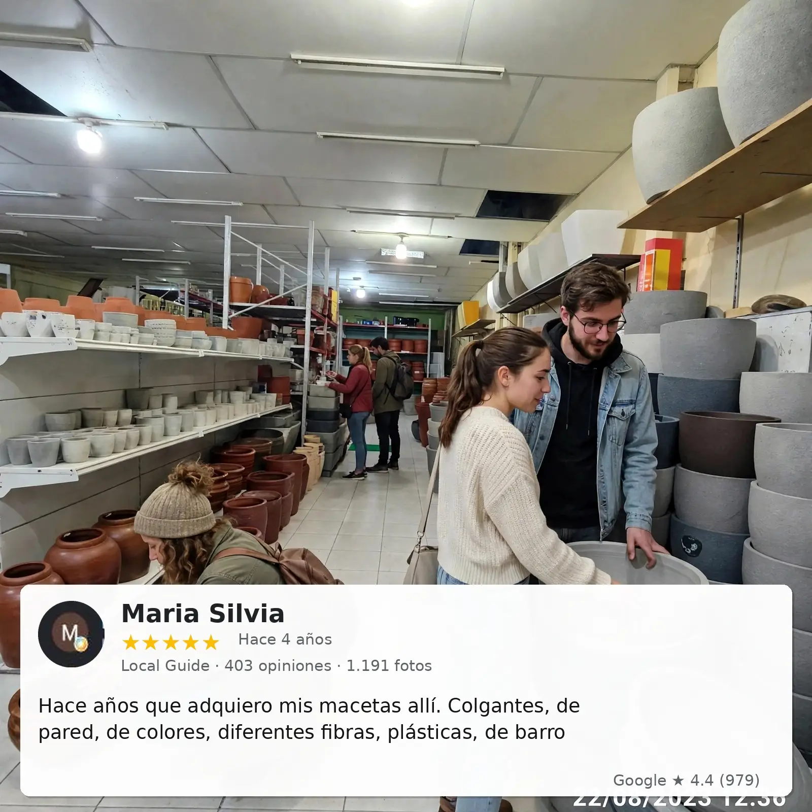 Reseña de Google 5 estrellas
